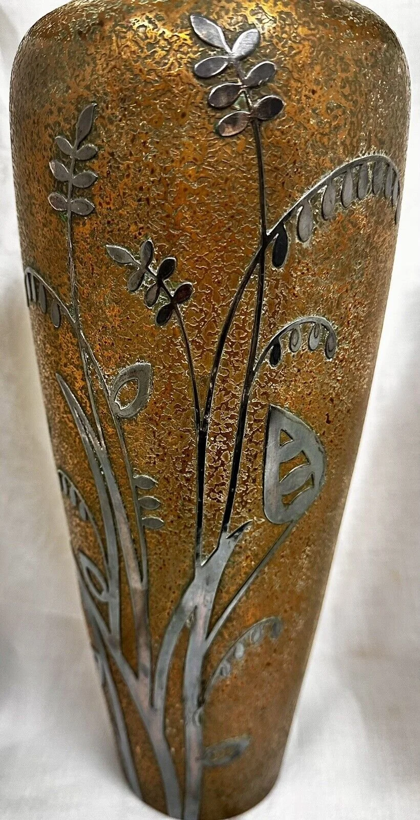 【Special Archives】 1954s SMITH antique Smith Metal Arts Co, Silver Crest Bronze with Sterling Silver